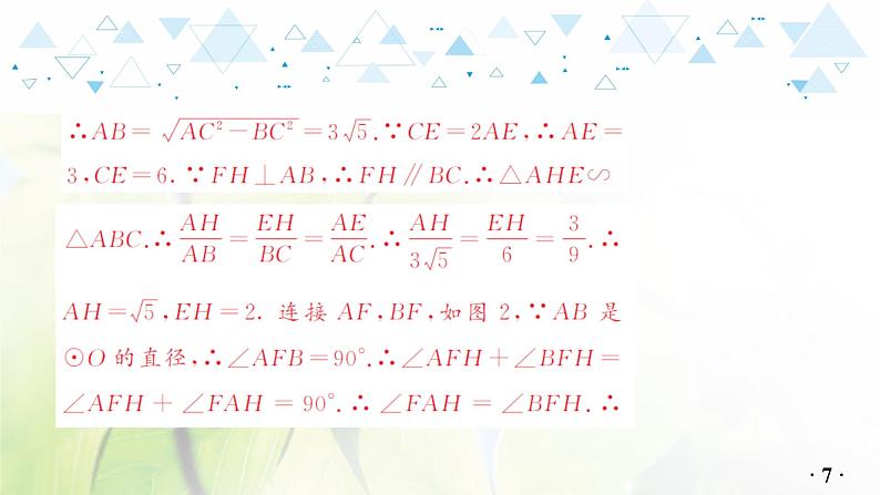 中考数学总复习第二篇热点专题提升教学课件08