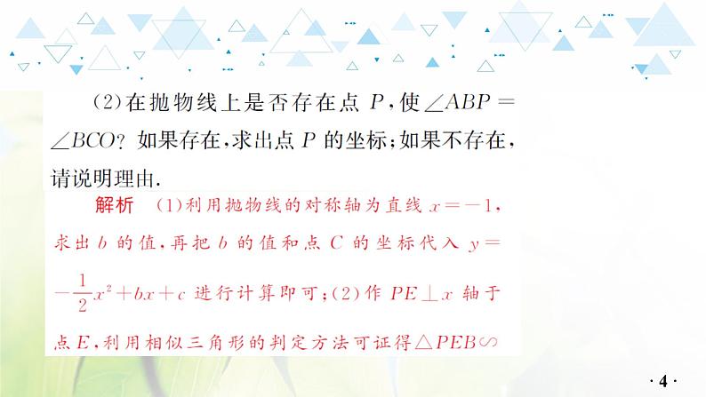 中考数学总复习第二篇热点专题提升教学课件07