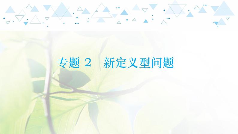 中考数学总复习第二篇热点专题提升教学课件01