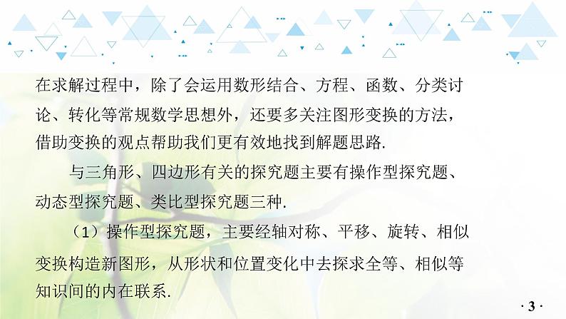 中考数学总复习第二篇热点专题提升教学课件04