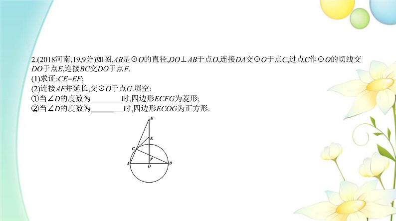 中考数学总复习08第八章热点题型探究PPT课件（安徽专用）03