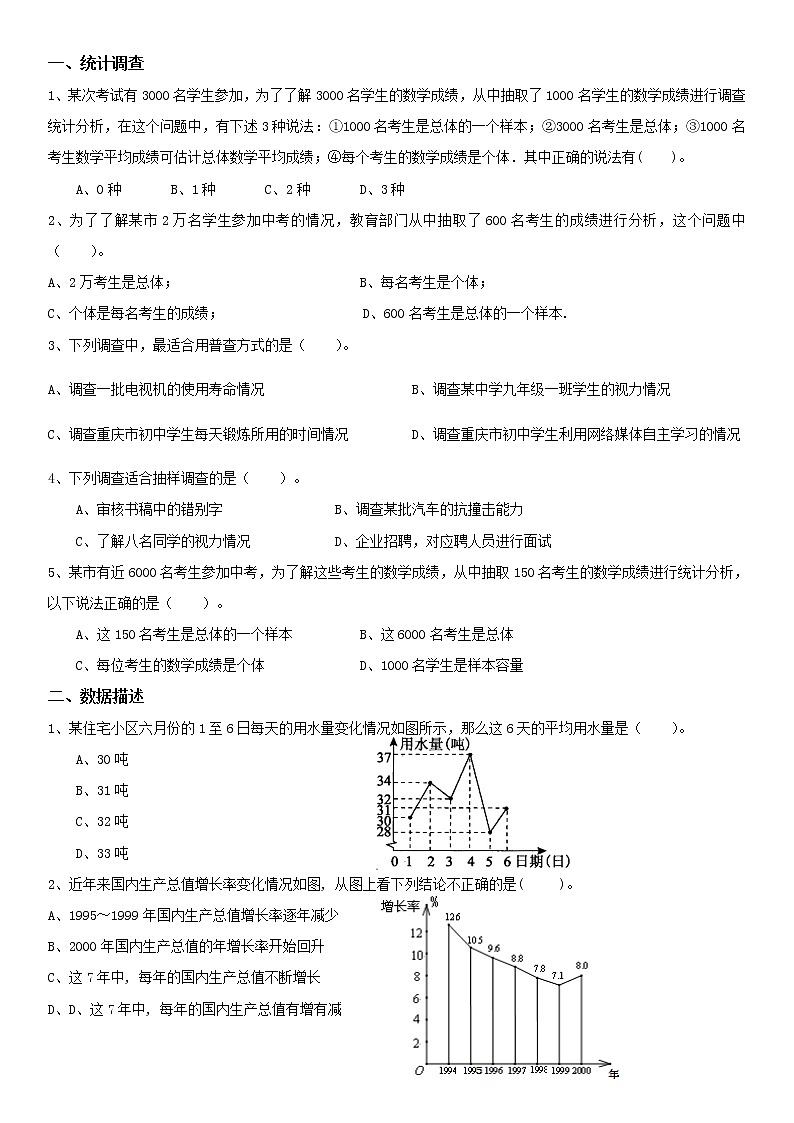 10.1统计调查-2021-2022学年人教版七年级数学下册导学案第2页