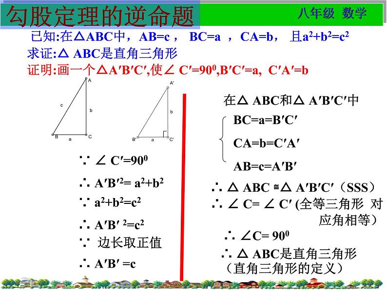 17.2勾股定理的逆定理（1）课件PPT第6页