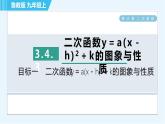 魯教五四版九年級上冊數(shù)學(xué) 第3章 3.4.3 目標(biāo)一　二次函數(shù)y＝a(x－h(huán))2＋k的圖象與性質(zhì) 習(xí)題課件