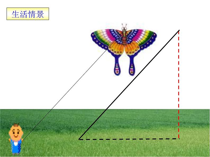 华东师大版数学九年级上册 24.4 解直角三角形在生活中的应用(1)（课件）第4页