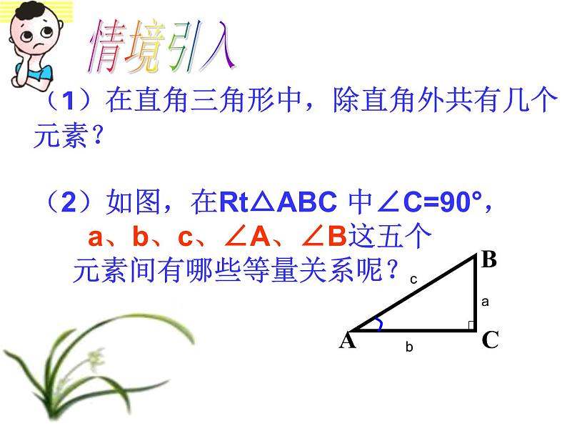 华东师大版数学九年级上册 24.4 解直角三角形（课件）第3页