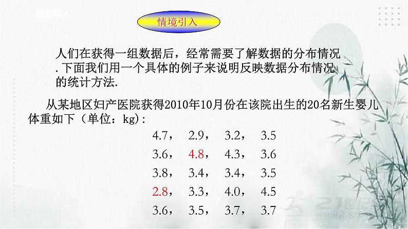 浙教版七年级下6.4频数与频率（1）课件02