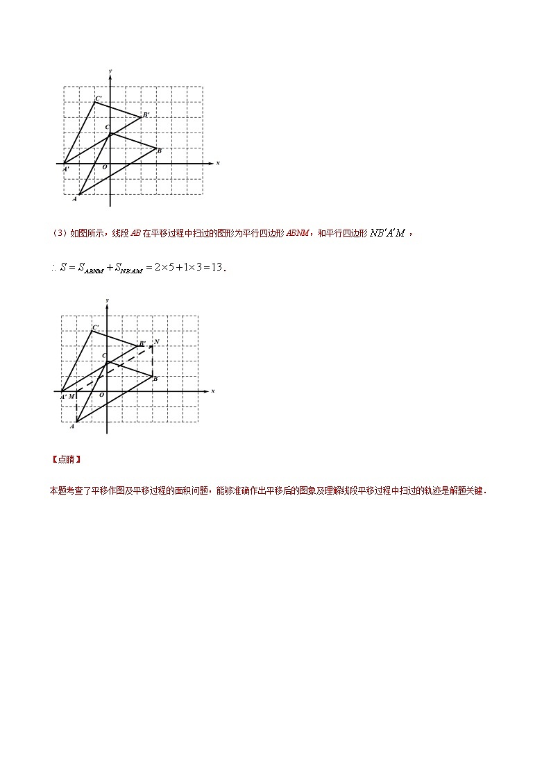 易错06 平行直角坐标系中平移问题易错（解析版）-2021-2022学年七年级数学下册期末突破易错挑战满分（人教版）第2页