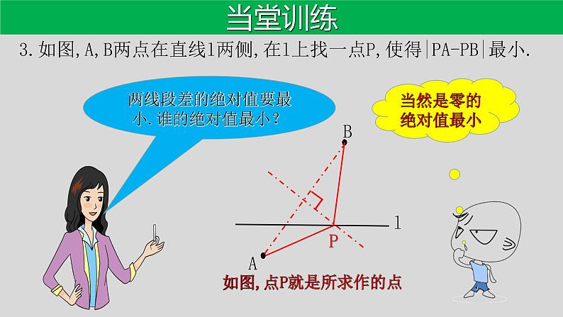 全国通用中考数学第二轮总复习课件专题1.8 最值问题-将军饮马模型07