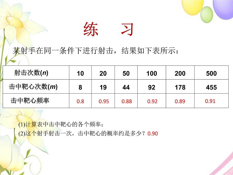 青岛版九年级数学下册第6章《频率与概率》同步课件+教案+测试题04