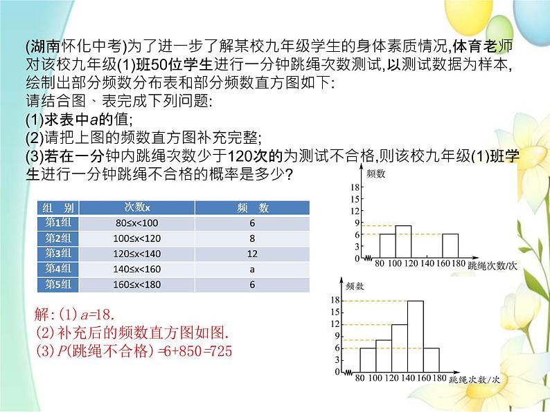 青岛版九年级数学下册第6章《频率与概率》同步课件+教案+测试题04