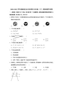 2021年湖南省永州市道县七年级下学期期末考试数学试题（含答案）