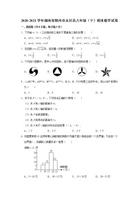 2021年湖南省郴州市永兴县八年级下学期期末数学试卷（含答案解析）