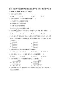 2021年湖北省武汉市洪山区七年级（下）期末数学试卷（有答案）