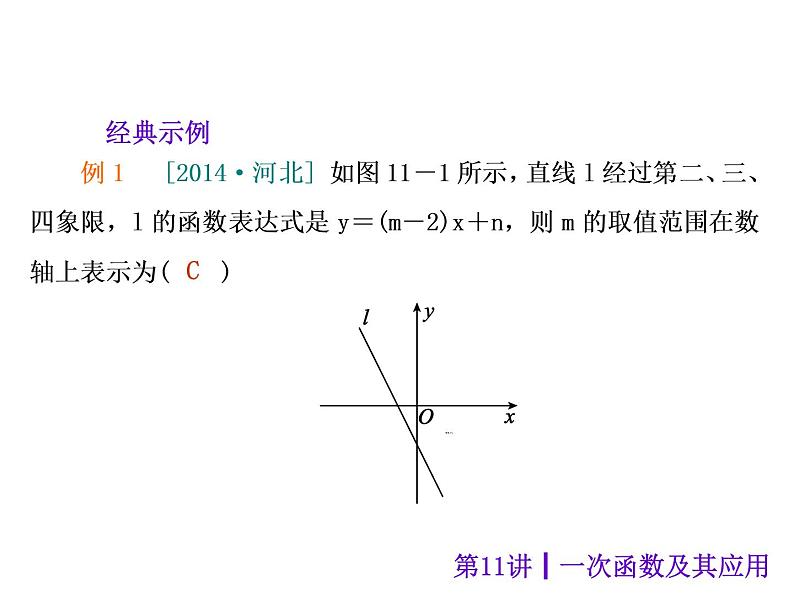 中考数学二轮复习课件----第11讲 一次函数及其应用（沪科版）第4页