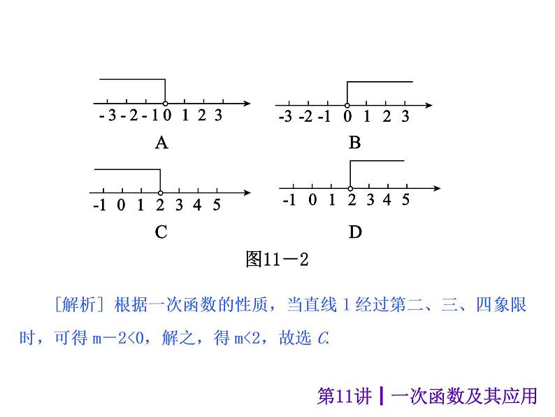 中考数学二轮复习课件----第11讲 一次函数及其应用（沪科版）第5页