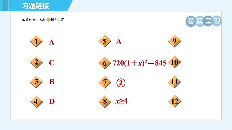 苏科版九年级上册数学 第1章 1.1 一元二次方程 习题课件第2页