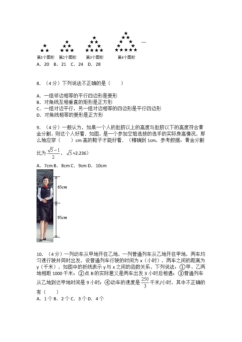 （实用性答案）2020-2021学年重庆市沙坪坝区南开中学八年级（下）月考数学试卷（6月份）第2页