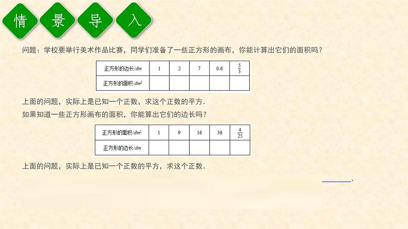 6.1.1 算术平方根第3页