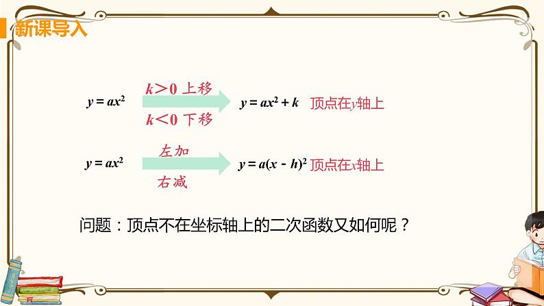 课时3 二次函数y=a（x-h）²+k的图象与性质第4页