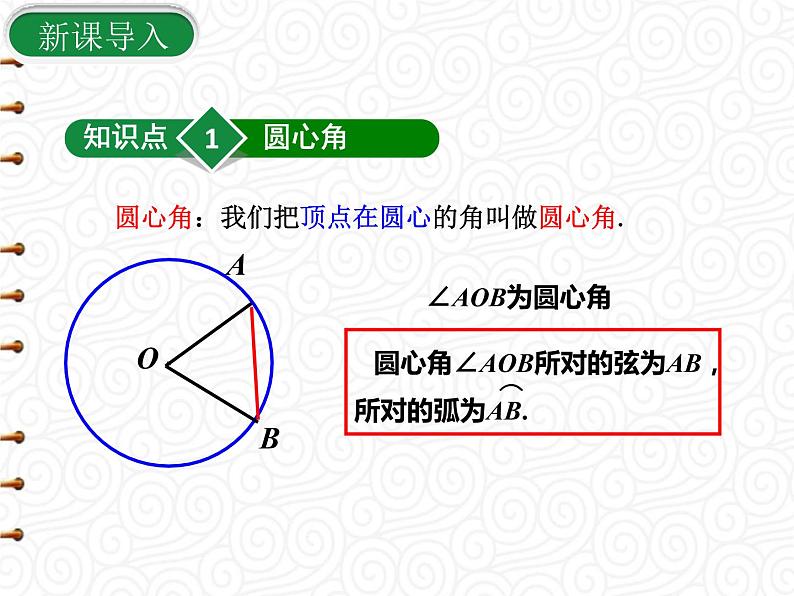 24.1.3 弧、弦、圆心角课件PPT08