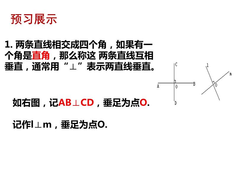 2.1 两条直线的位置关系 课件-2021-2022学年北师大版数学七年级下册第5页