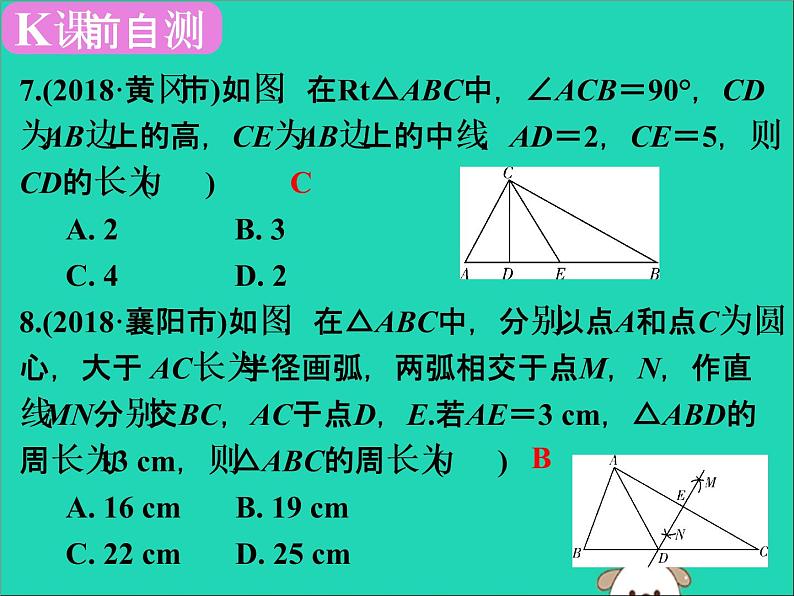 中考数学：第20课时~三角形的基础知识-ppt课件第5页