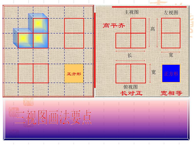 湘教版数学九年级下册第三章3.3 三视图（一）课件第8页