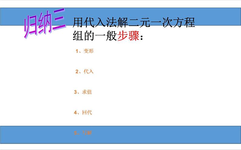 新人教版数学七年级下册8.2 消元 ——解二元一次方程组课件PPT第8页