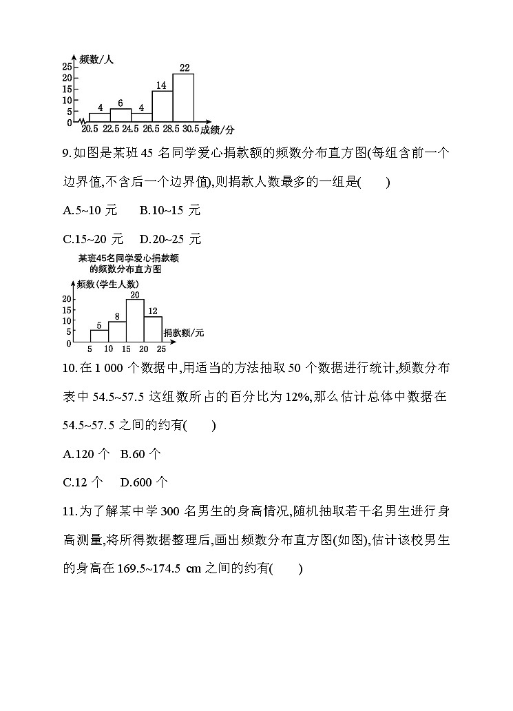 10.2 直方图 同步练习第3页