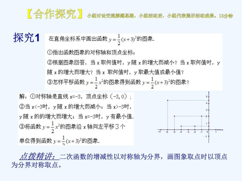 初中数学同步课件26.1.3 二次函数的图象（2）05