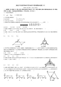 2022年山东省东营市初中学业水平考试模拟试卷(三)（word版含答案）