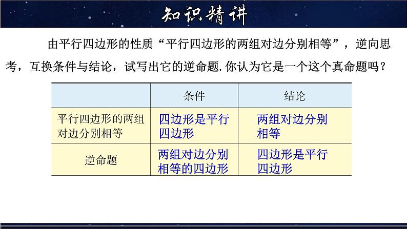 华师大版八年级下册 18.2.1 平行四边形的判定(1) 课件(共27张PPT)第6页