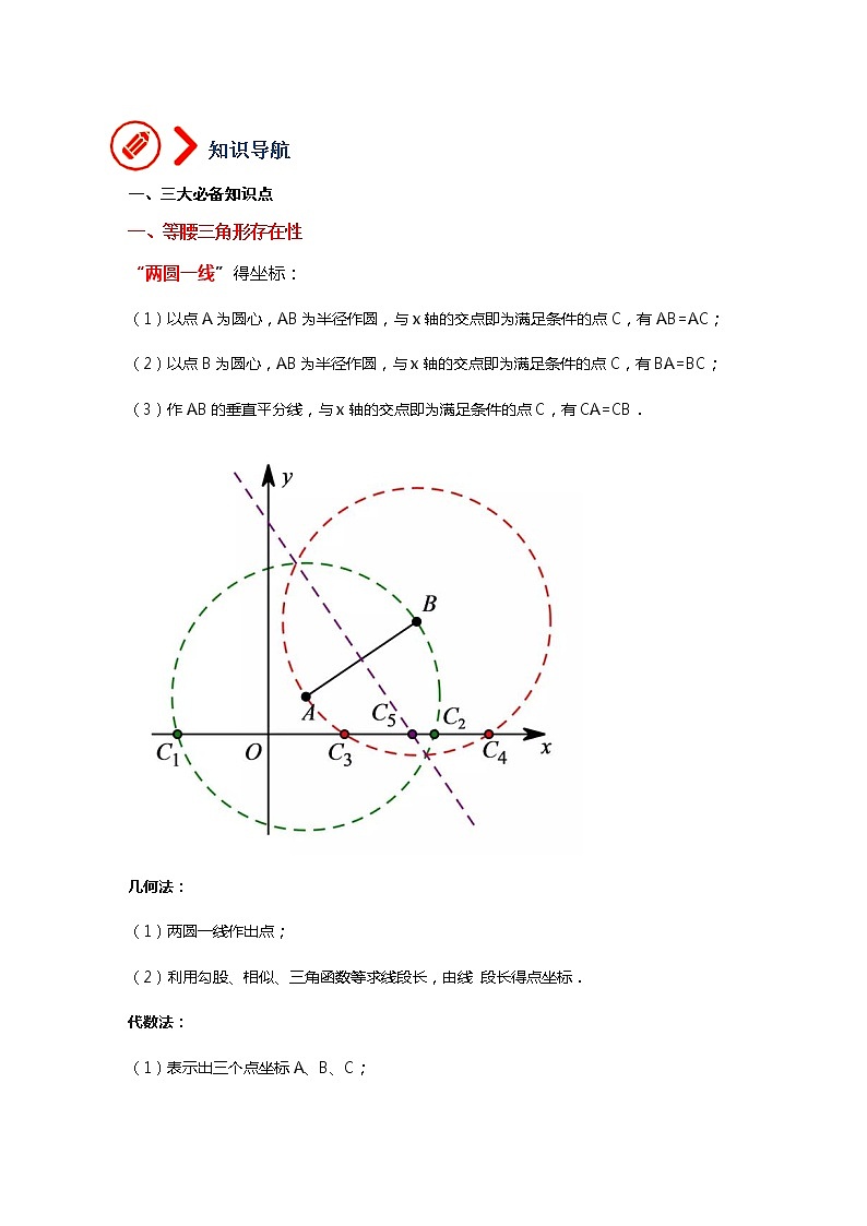 （全国通用）备战2022年中考数学一轮复习专题 第十四讲 一次函数、二次函数背景下的存在性问题（讲义）（解析版）第2页