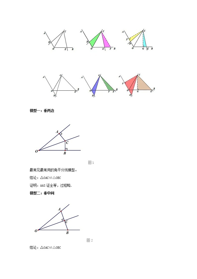 （全国通用）2022年中考数学命题点及重难题型分类突破练 模型六 对角互补模型（原卷版+解析版）02