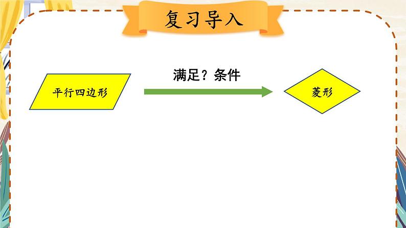 1.1 菱形的性质与判定-2022年北师大版数学九年级上册课件PPT03