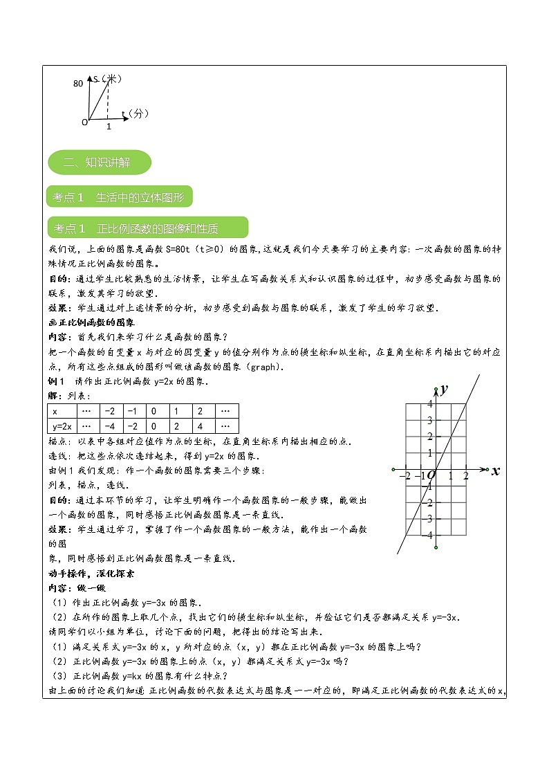 专题10 一次函数的图像（解析版）-2021-2022学年八年级数学上册课堂讲义（北师大版）第2页