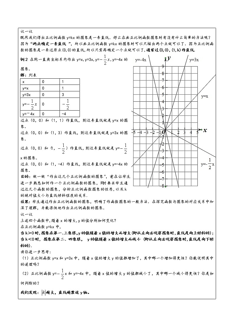 专题10 一次函数的图像（原卷版）-2021-2022学年八年级数学上册课堂讲义（北师大版）第3页