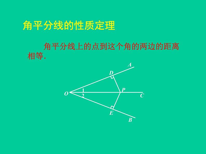 北师大版八年级数学下册 1.4 角平分线_（课件）第4页