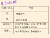 北师大版八年级数学下册 1.1等腰三角形--等边三角形（课件）