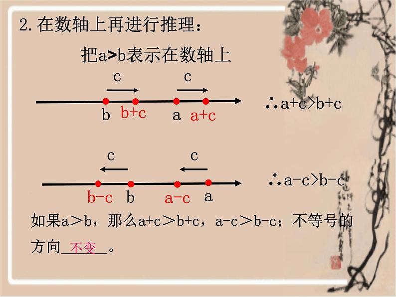 北师大版八年级数学下册 2.2 不等式的基本性质 (2)（课件）第5页