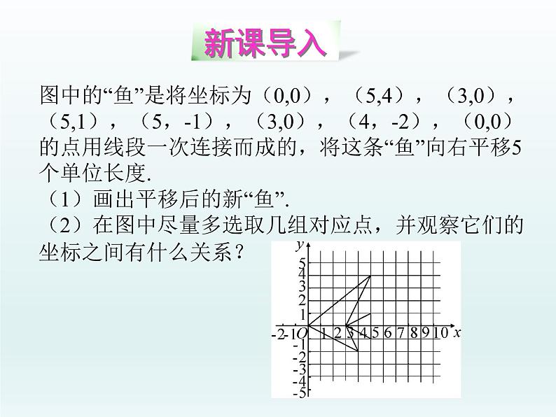 北师大版八年级数学下册 3.1 直角坐标系中图形的平移与坐标变换（课件）03