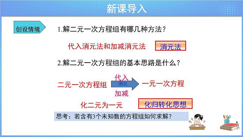 《8.4 三元一次方程组的解法》同步精品课件第3页