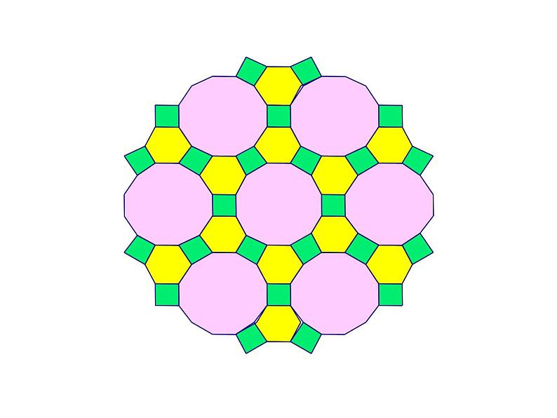 北师大版八年级数学下册 3.1 平面图形的镶嵌(1)（课件）04