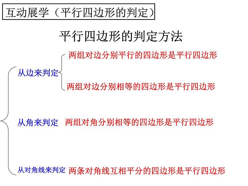 北师大版八年级数学下册 6.2 平行四边形的判定一(2)（课件）第8页