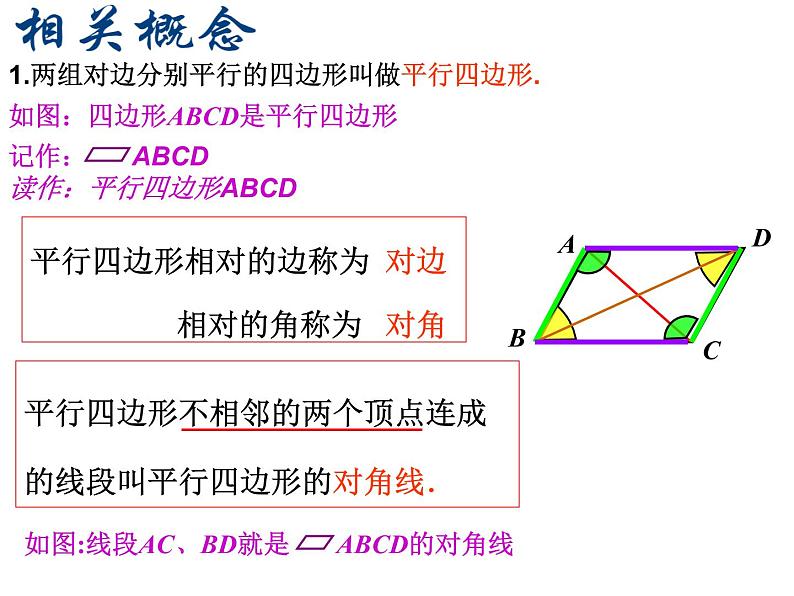 北师大版八年级数学下册 6.1 平行四边形的性质（1）.ppt（课件）第7页