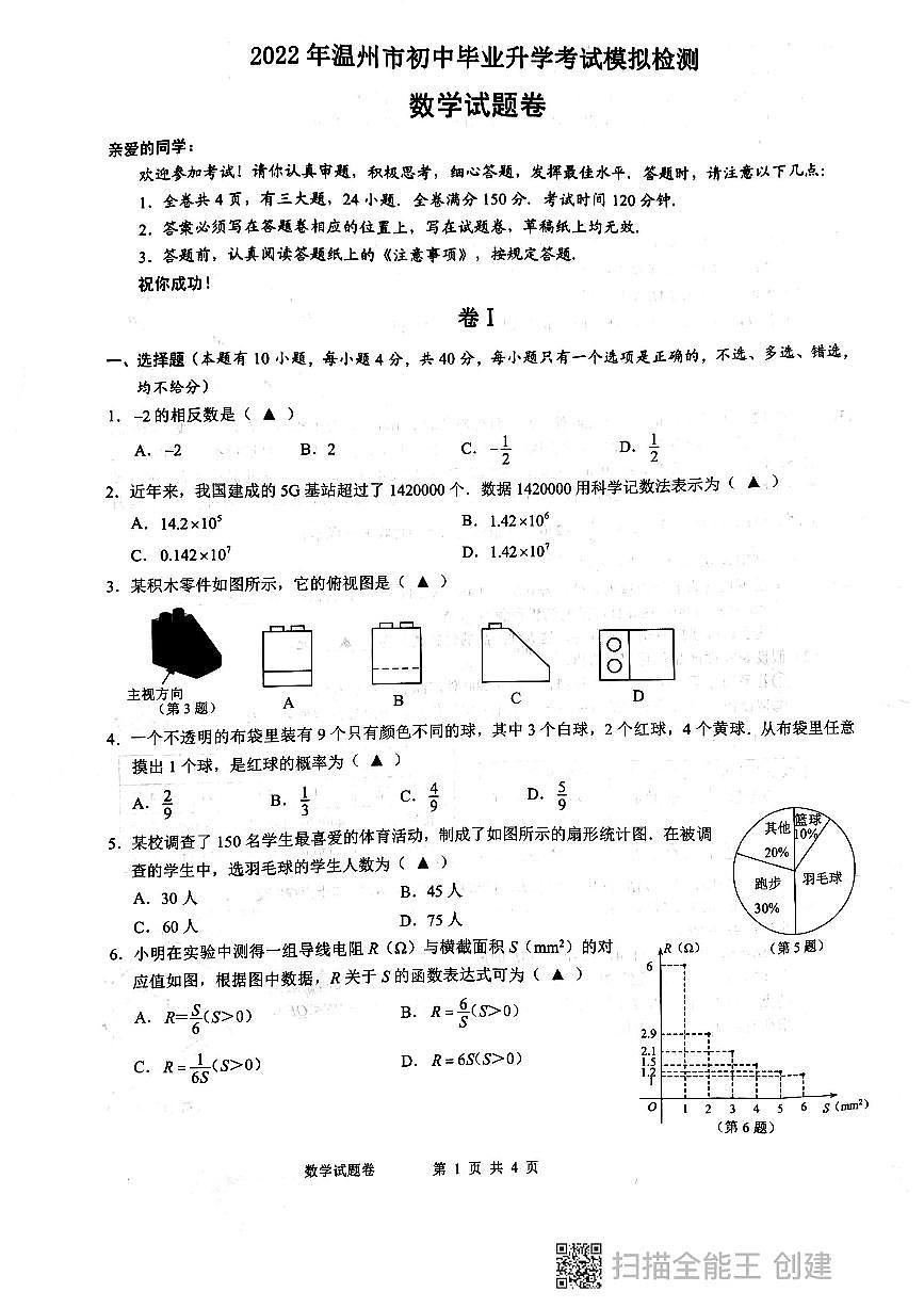 数学第1页