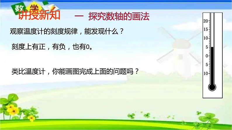 人教版七年级上册1.2.2 数轴课件+教案+习题05