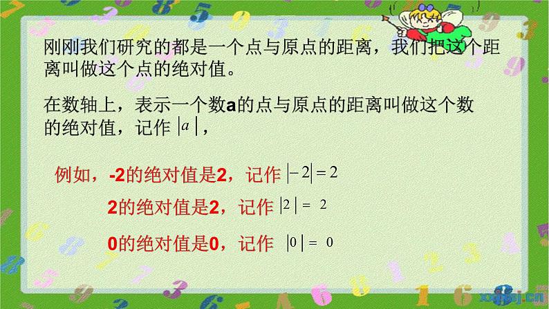 人教版七年级上册1.2.4 绝对值课件+教案+习题05