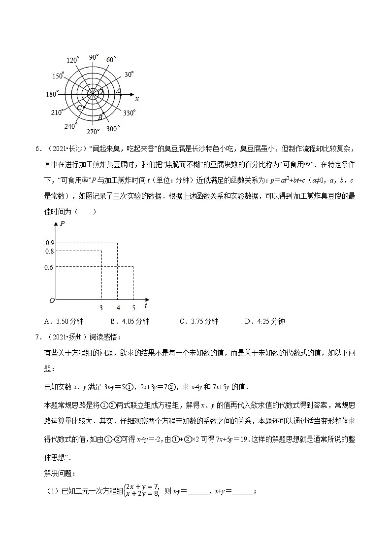 专题二十一  新定义与阅读理解-2022年中考数学二轮复习之重难热点提分专题02